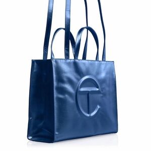 Telfar Medium Shopping Bag in Cobalt